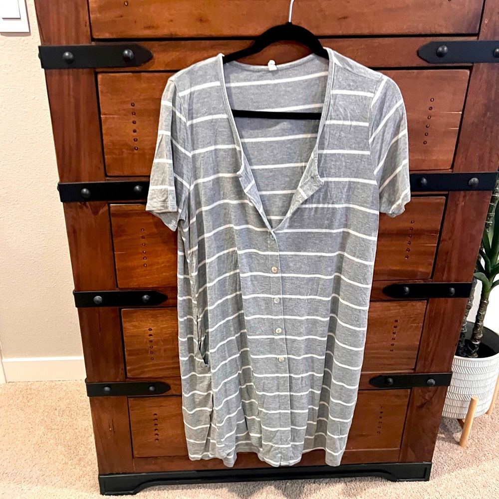 PinkBlush Sleep/Labor Gown - L